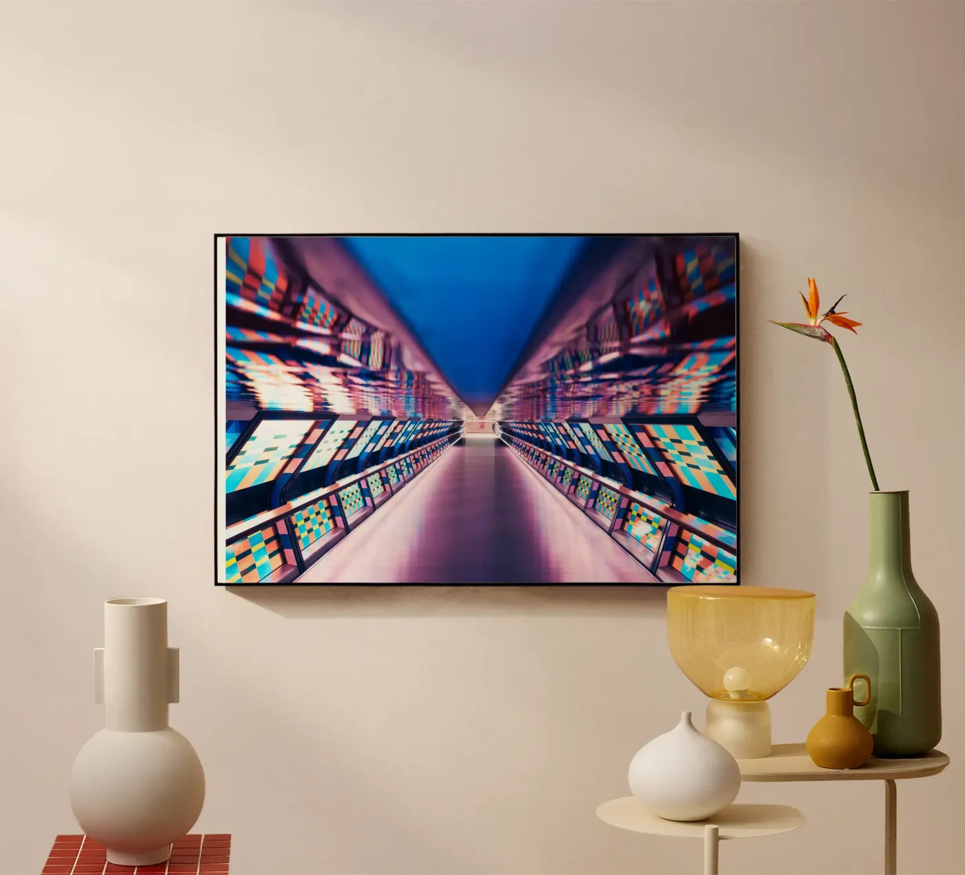 Timetunnel 2.0 plexiglass da Flo Klein Gallery
