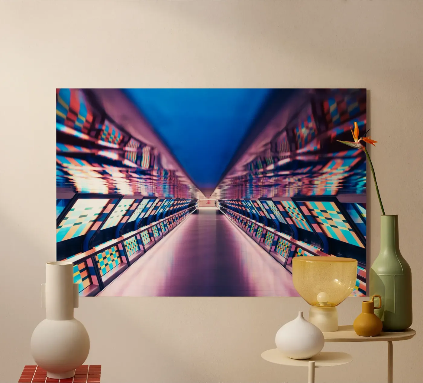 Timetunnel 2.0 plexiglass da Flo Klein Gallery