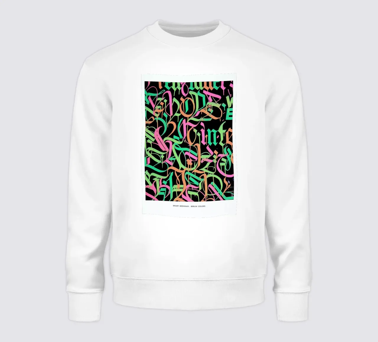 Berlin Colour Sweatshirt von Drury Brennan