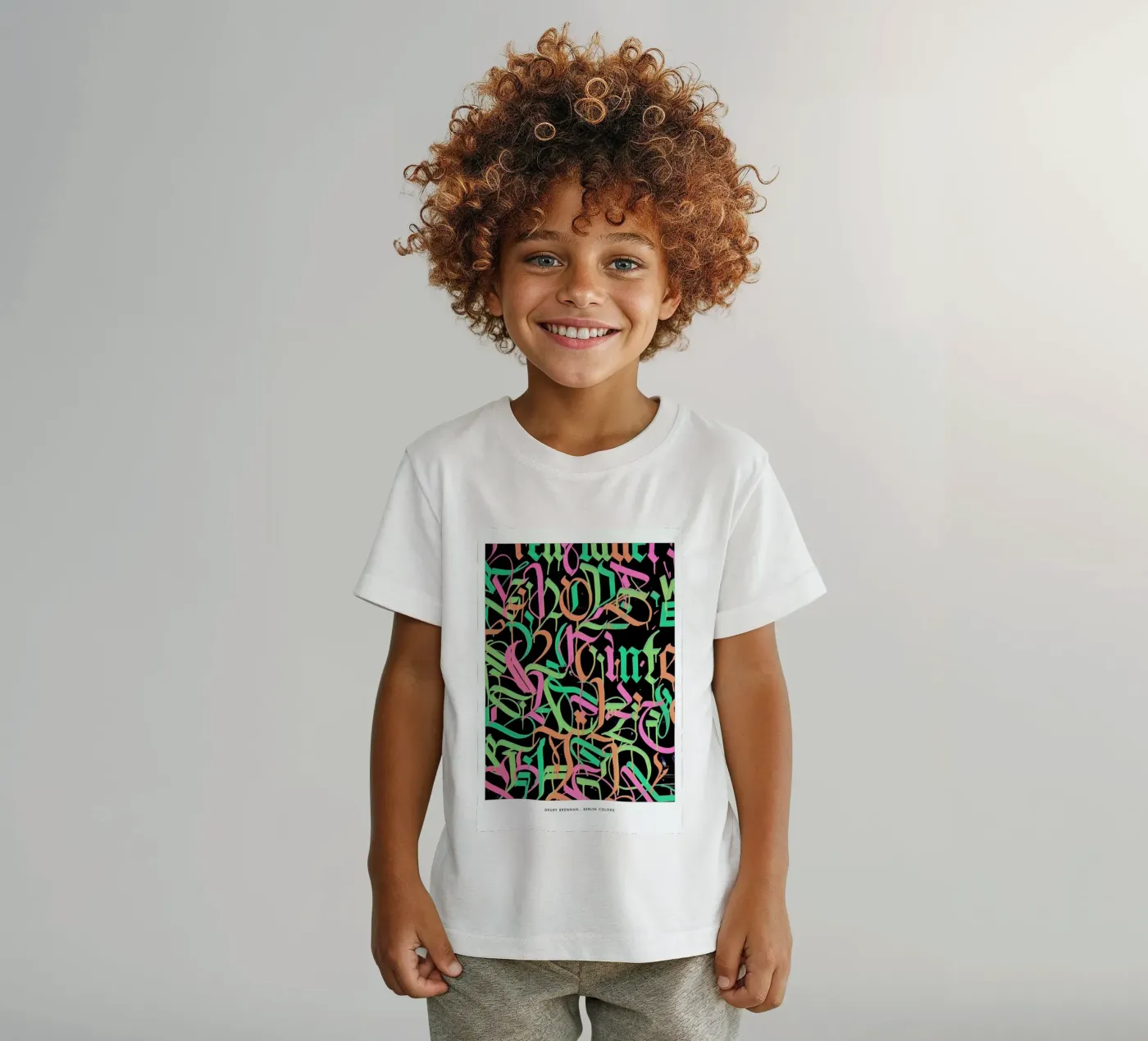 Berlin Colour t-shirt bambini da Drury Brennan