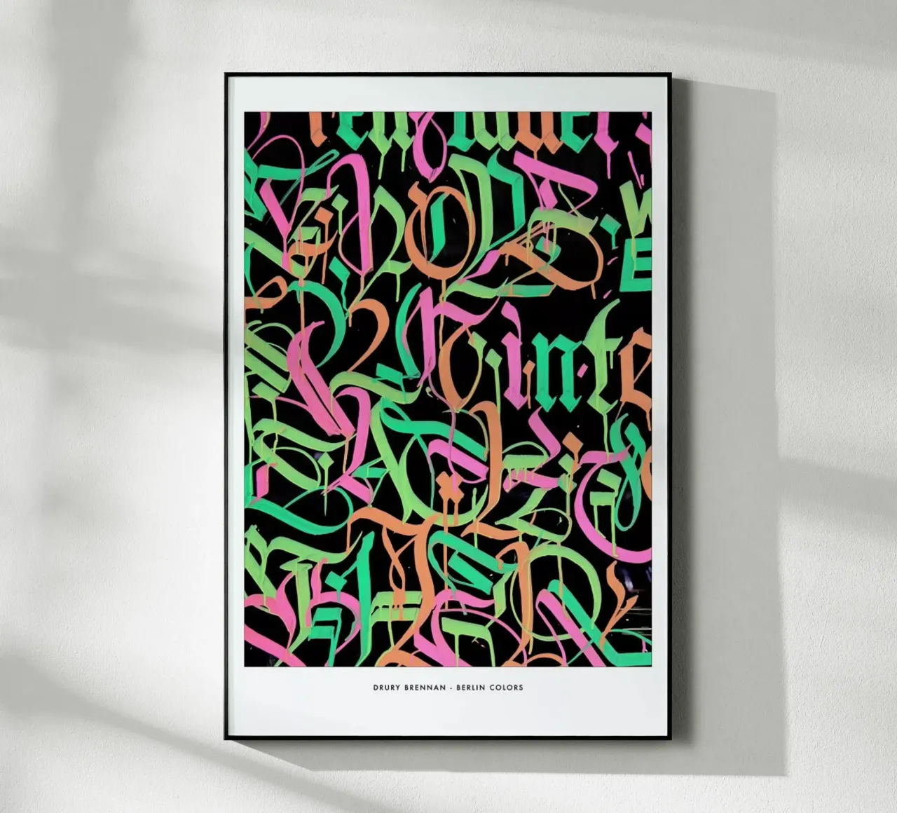 Berlin Colour plexiglass da Drury Brennan