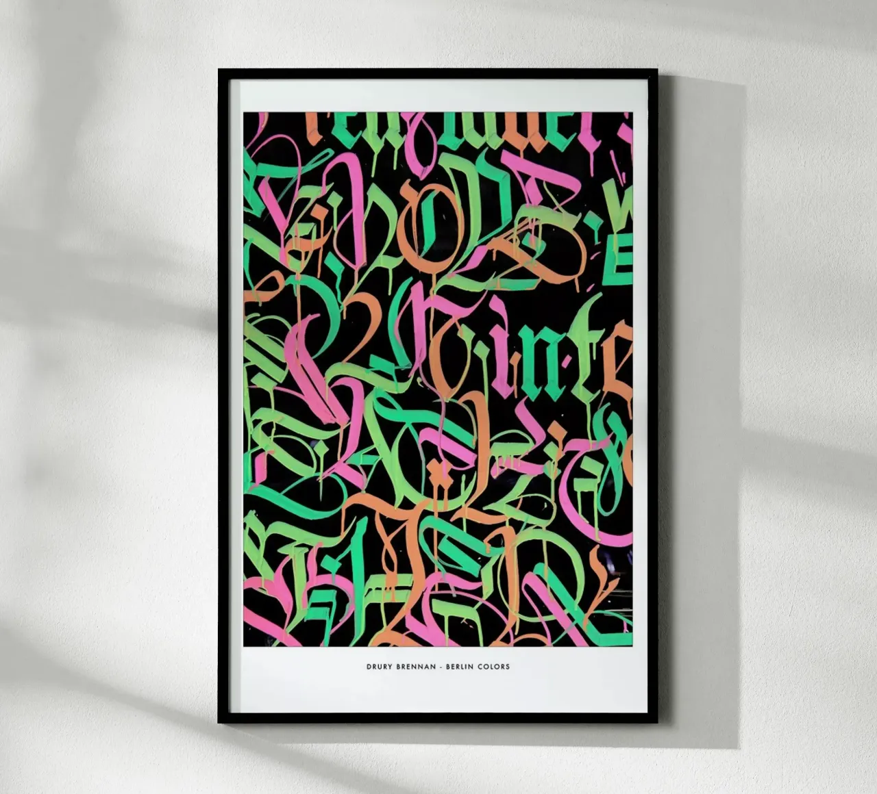 Berlin Colour poster da Drury Brennan