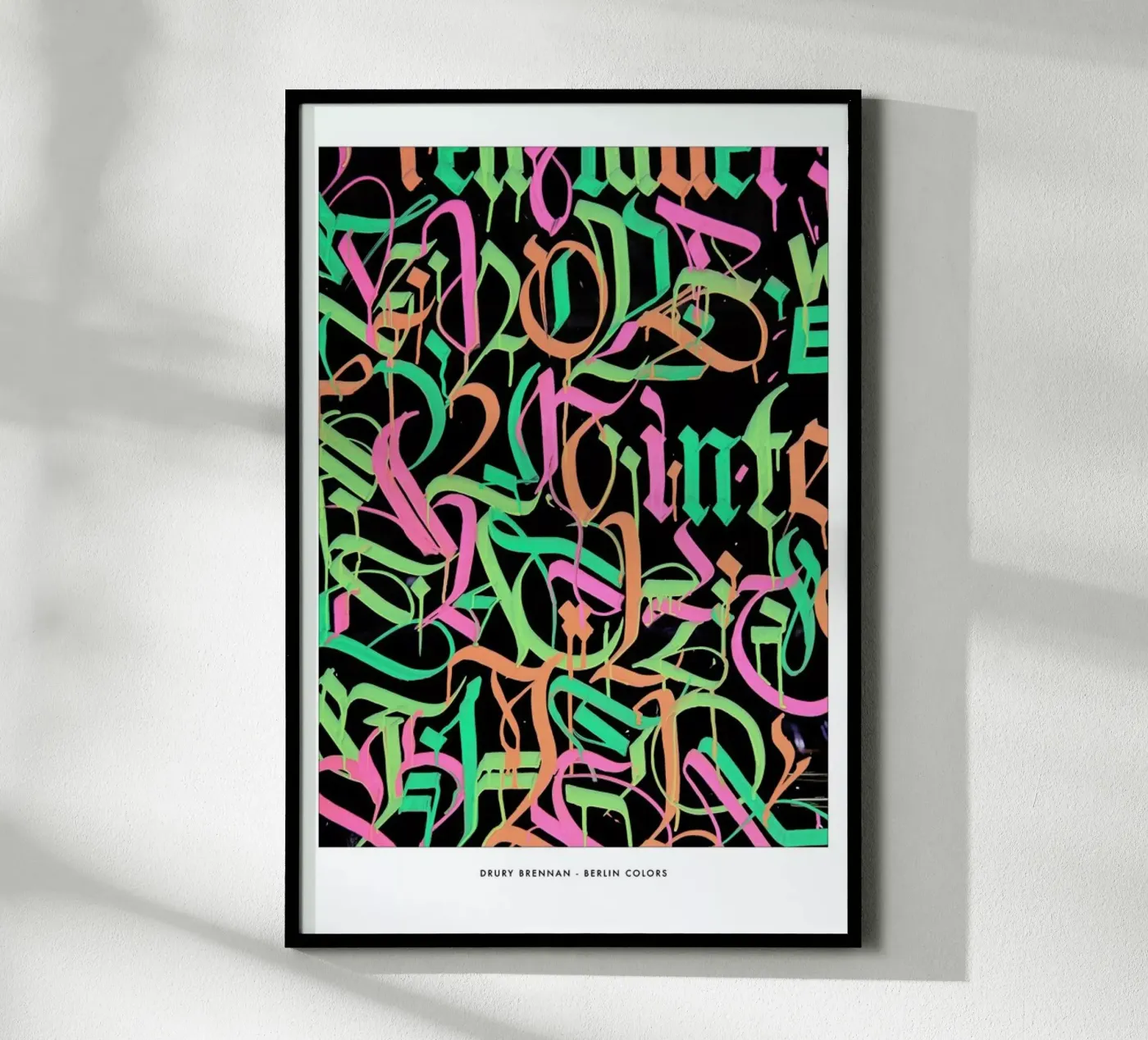 Berlin Colour poster da Drury Brennan