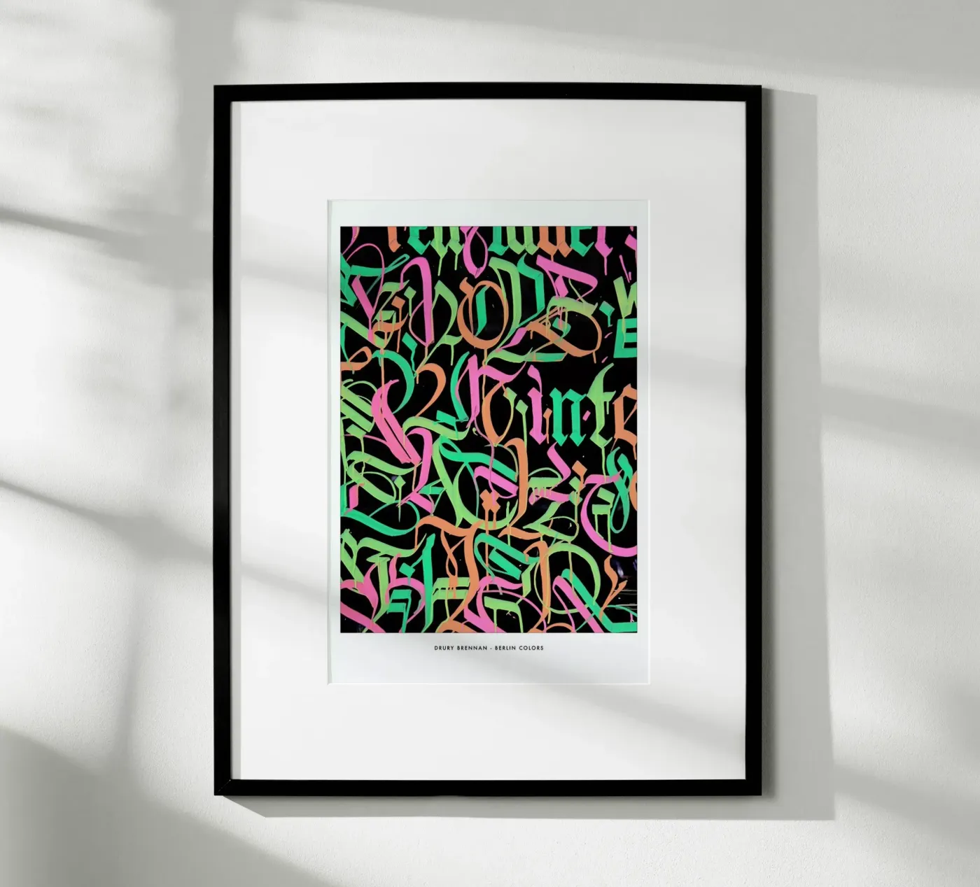 Berlin Colour poster da Drury Brennan