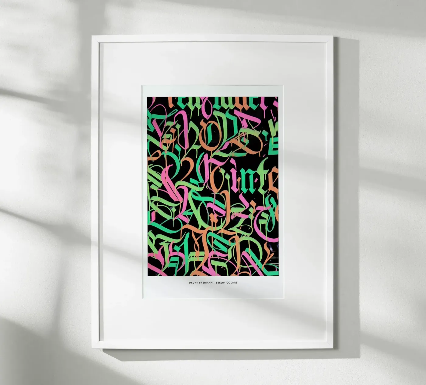 Berlin Colour poster da Drury Brennan