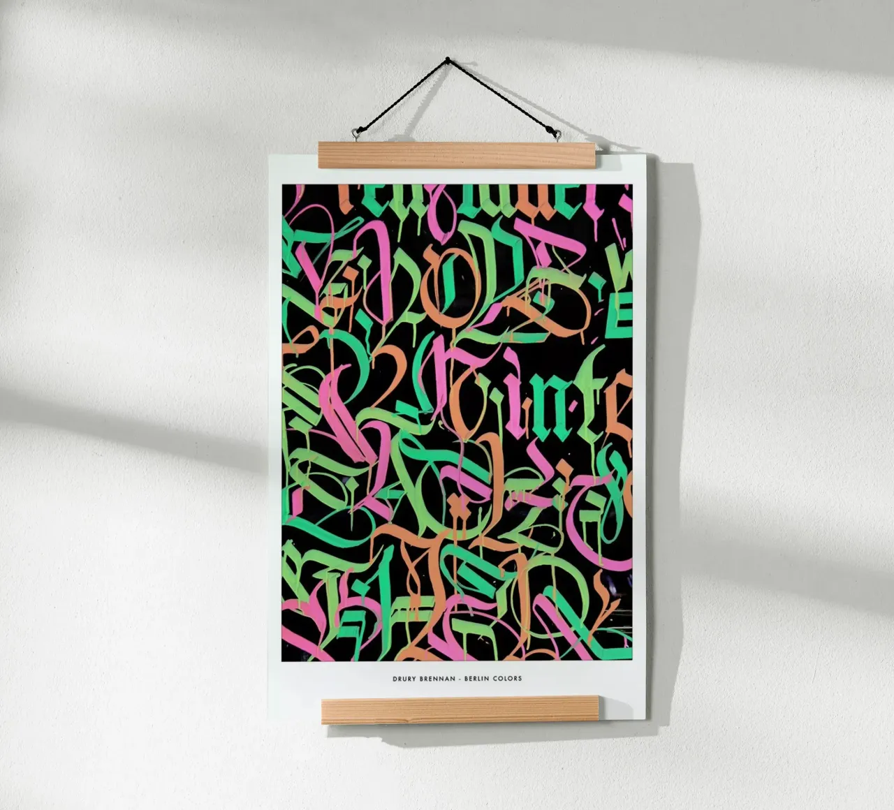 Berlin Colour poster da Drury Brennan