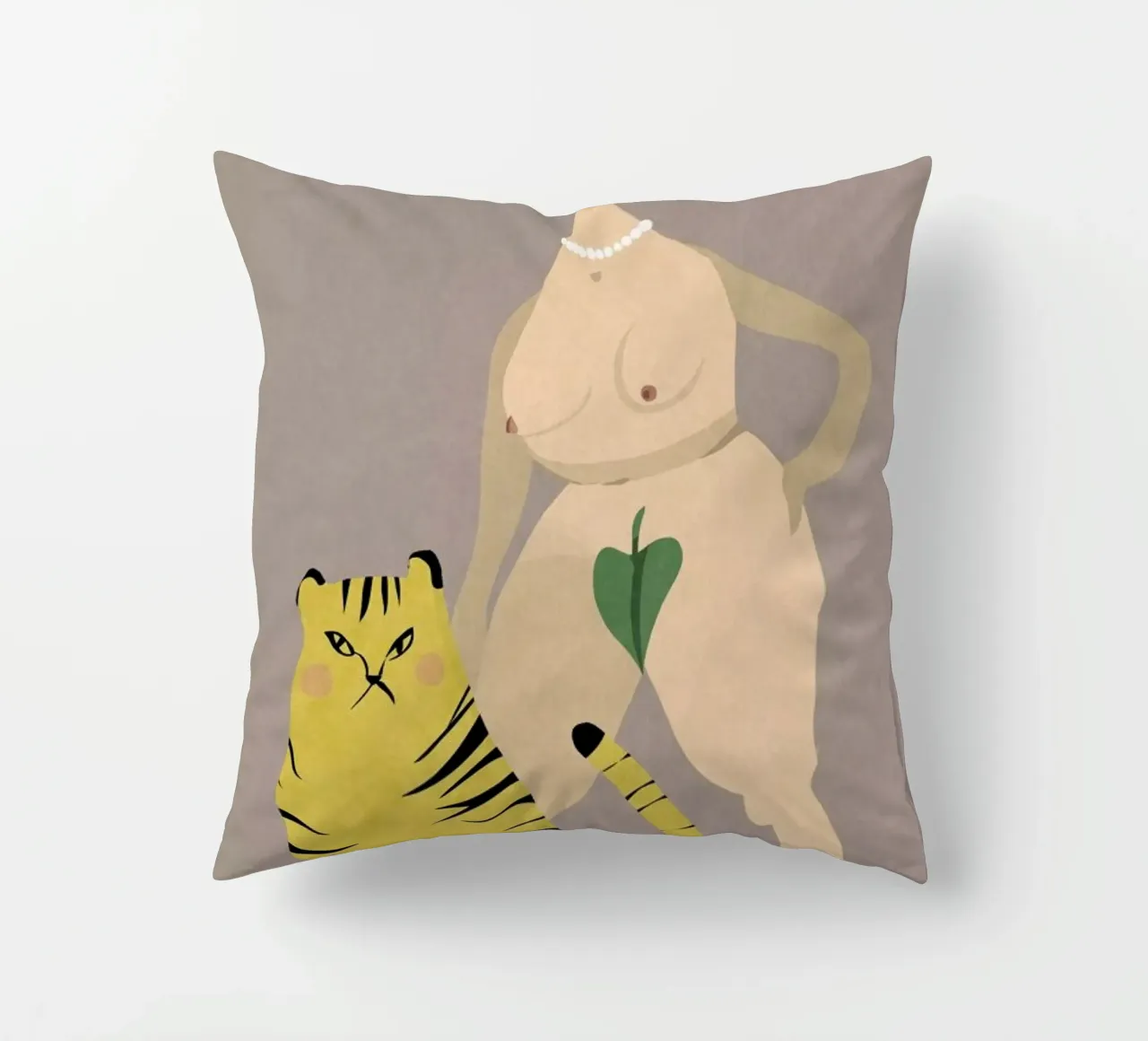 Tigress cuscino da Amalia Restrepo