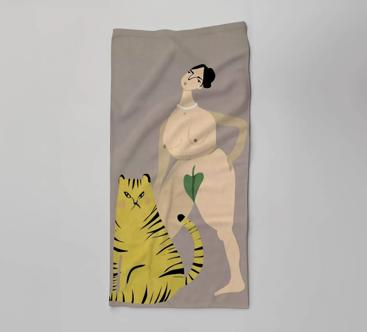 Tigress asciugamano da bagno da Amalia Restrepo