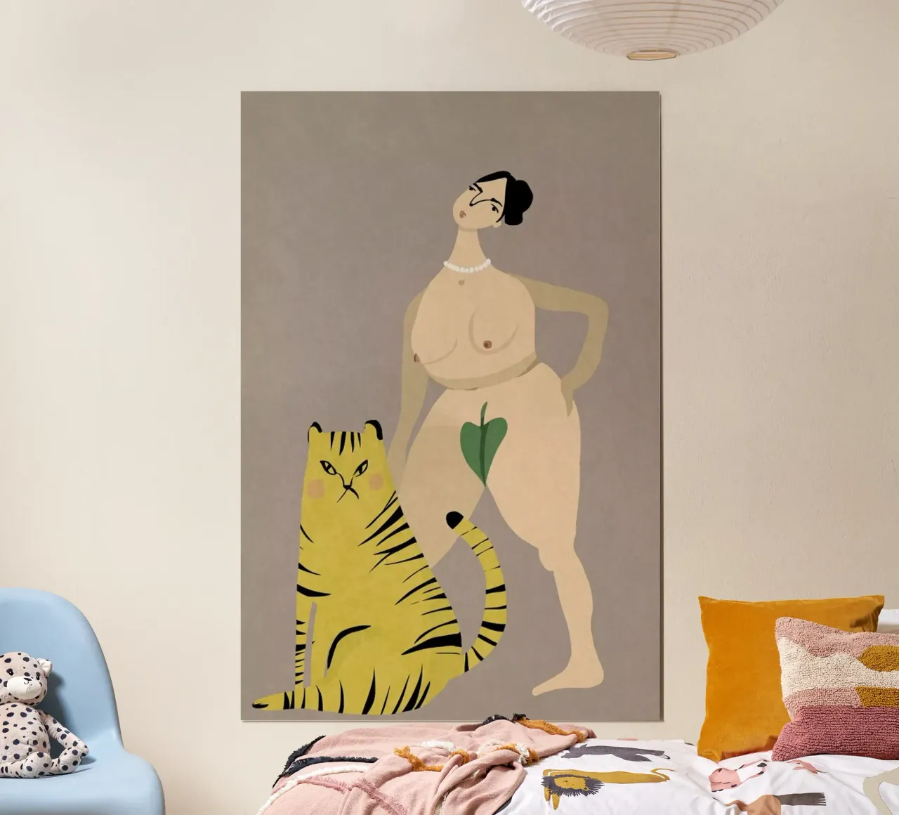 Tigress carta hahnemühle da Amalia Restrepo