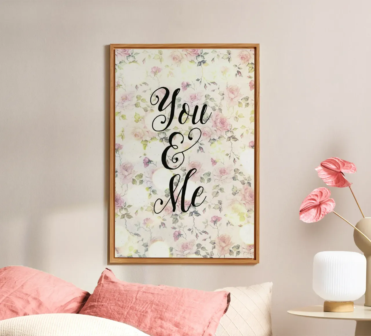 You and Me alluminio dibond da treechild