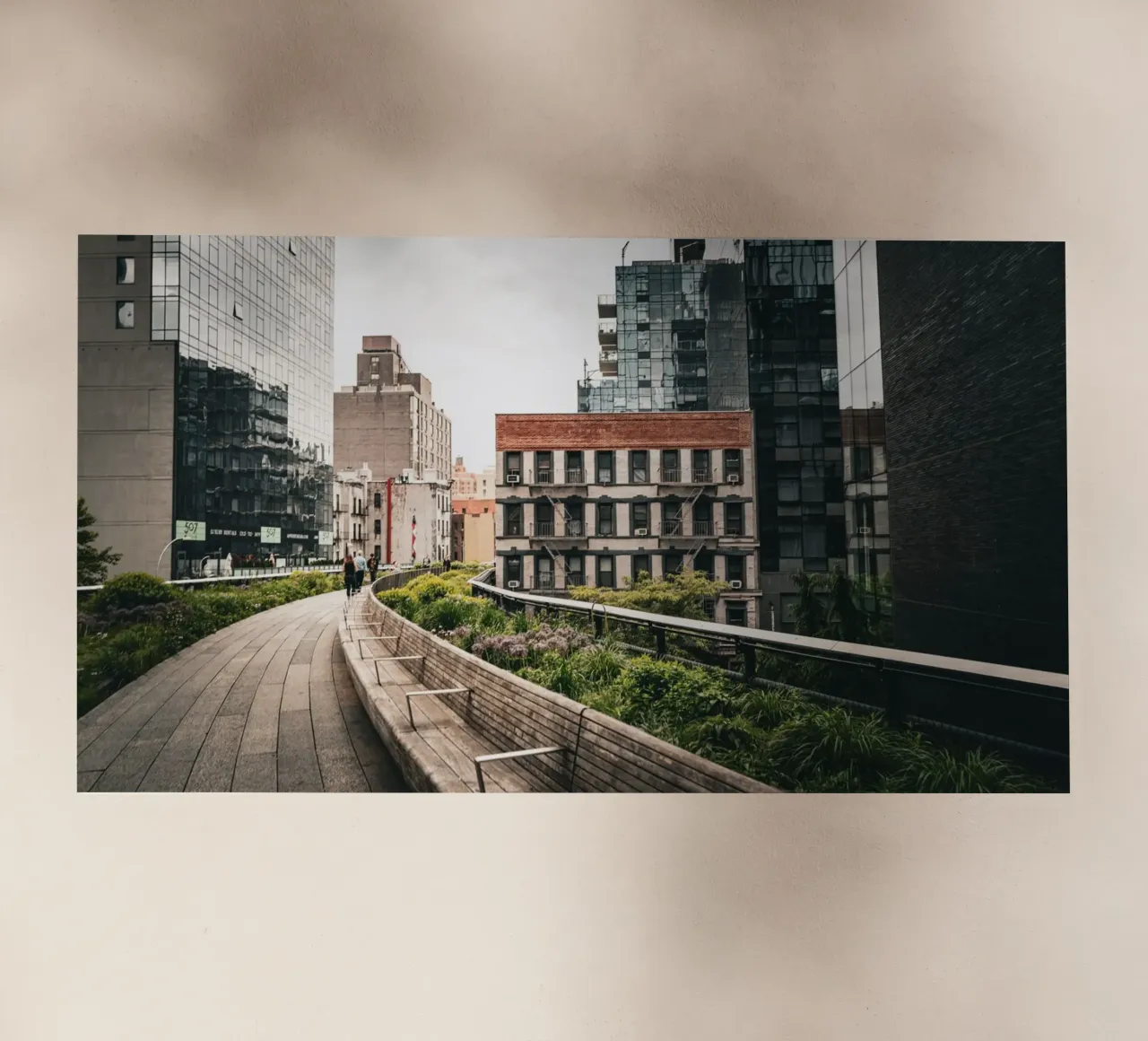 Highline New York pellicola backlit da Flo Klein