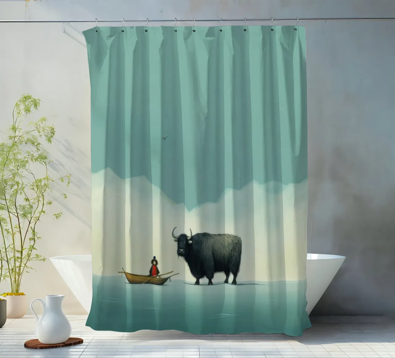 Minimo Yak 2 tenda da doccia da Minimal Animal Art