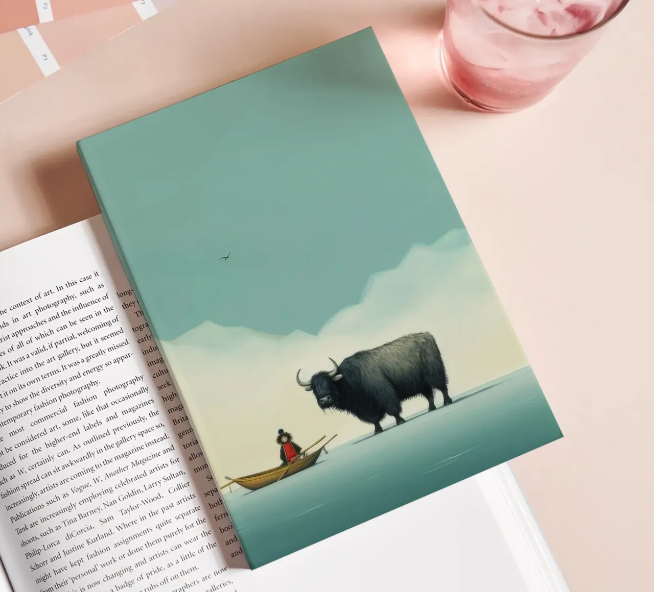 Minimum Yak 2 carnet de notes de Minimal Animal Art