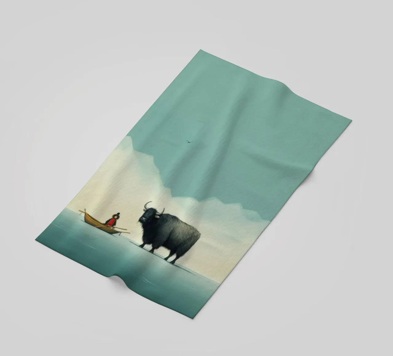 Minimo Yak 2 telo mare da Minimal Animal Art