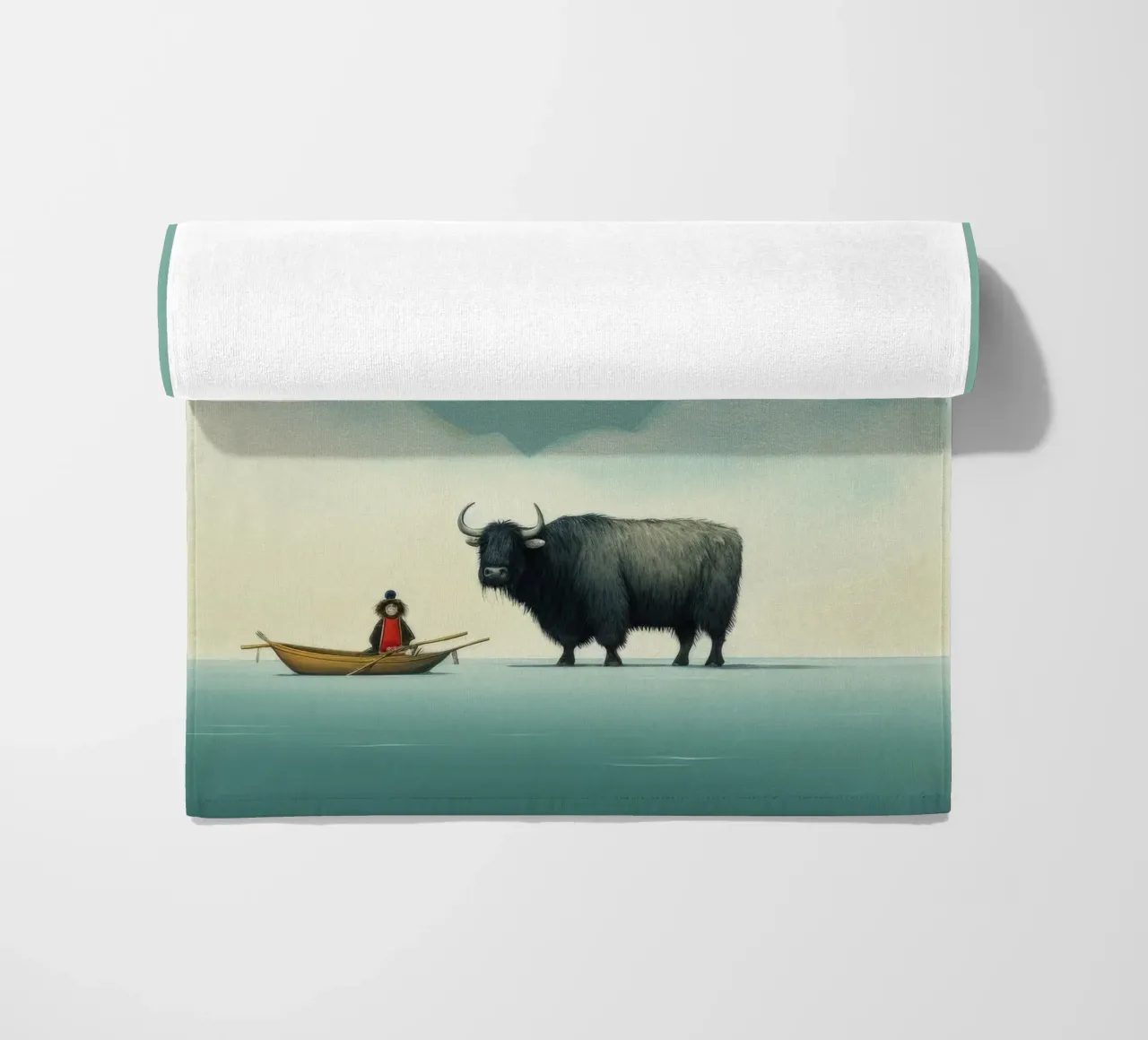 Minimo Yak 2 telo mare da Minimal Animal Art