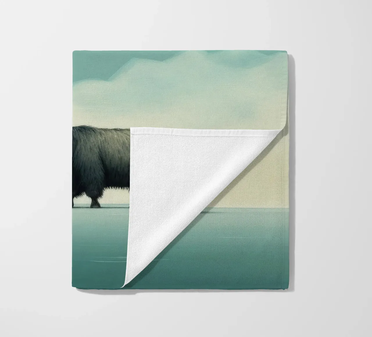 Minimo Yak 2 telo mare da Minimal Animal Art