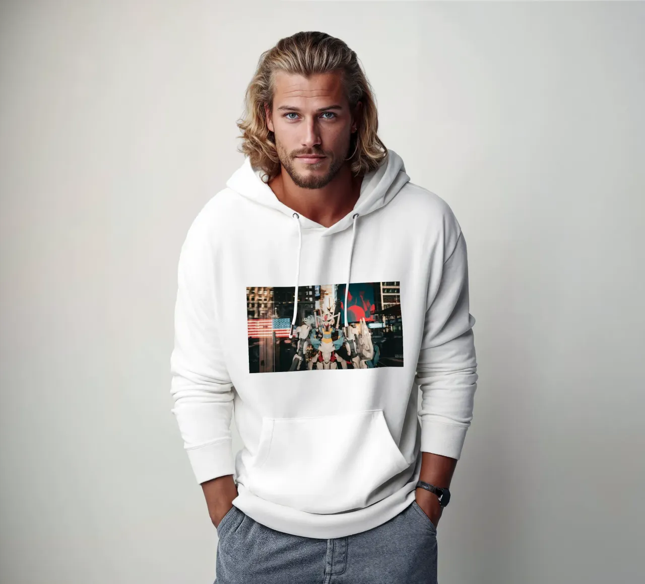 New York Robo felpa con cappuccio da Flo Klein