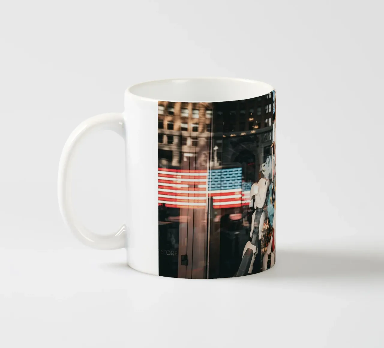 New York Robo tazza in ceramica da Flo Klein