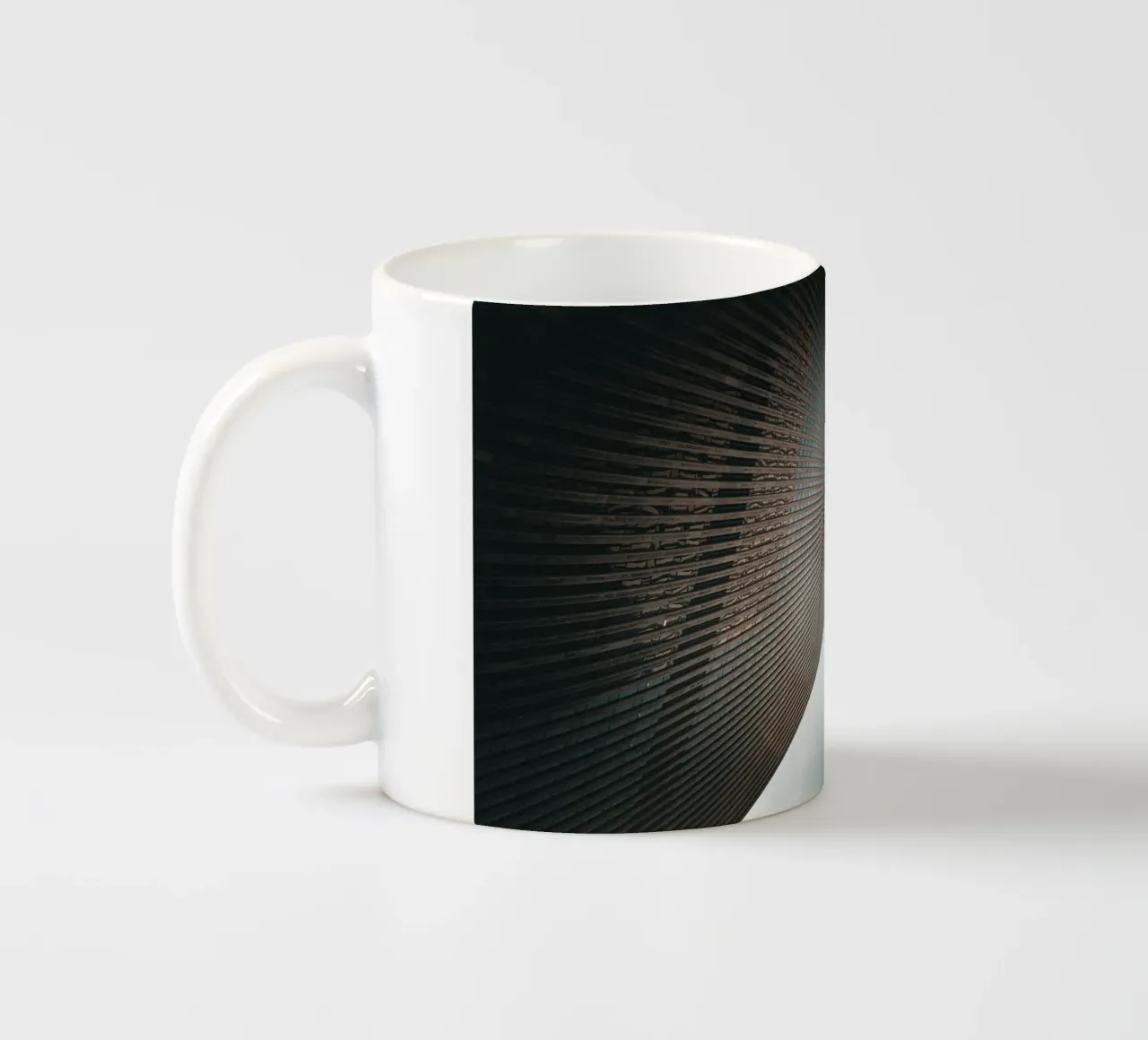 New York tazza in ceramica da Flo Klein