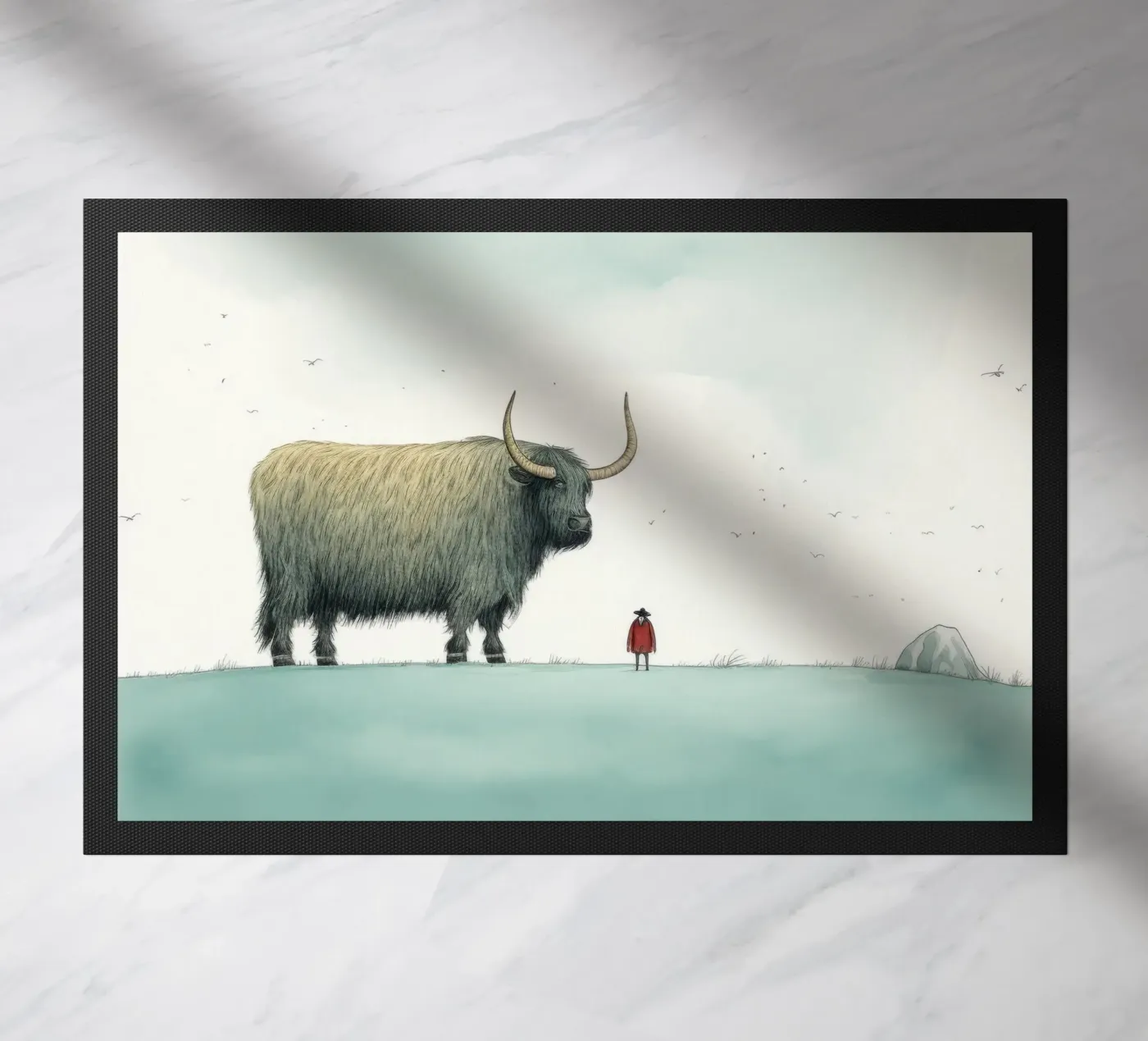 Minimal Yak zerbino da Minimal Animal Art