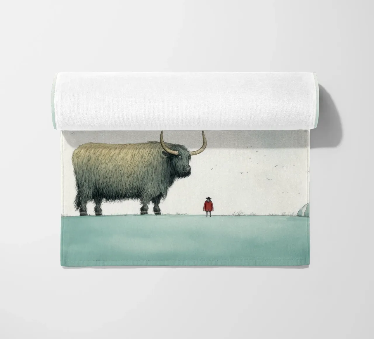 Minimo Yak 3 telo mare da Minimal Animal Art