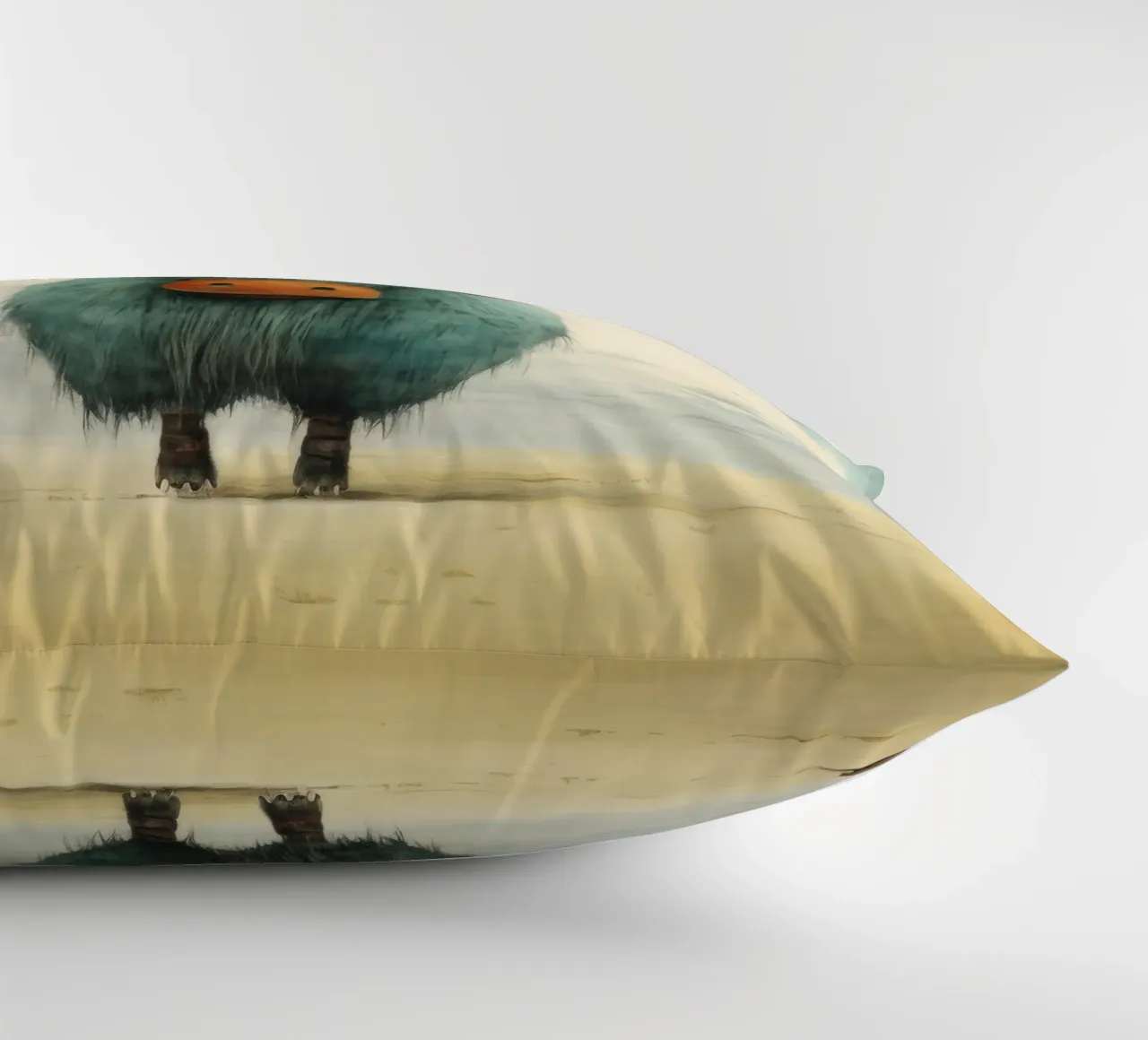 Minimum Yak 4 Kissen von Minimal Animal Art