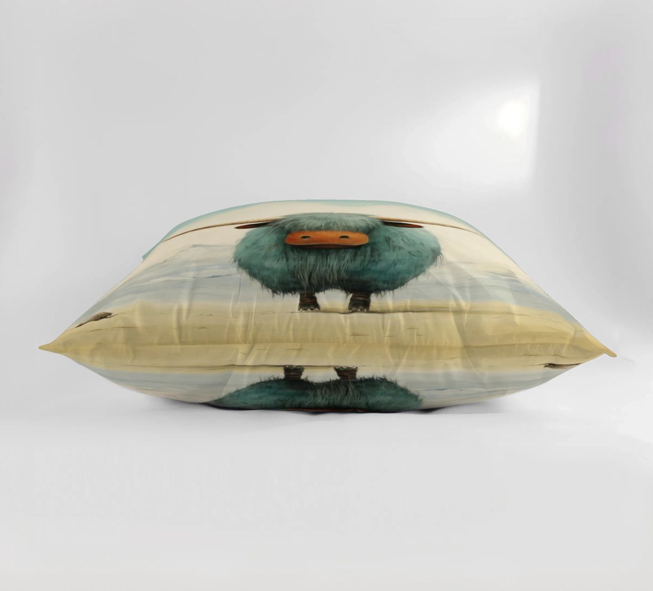 Minimo Yak 4 cuscino da Minimal Animal Art
