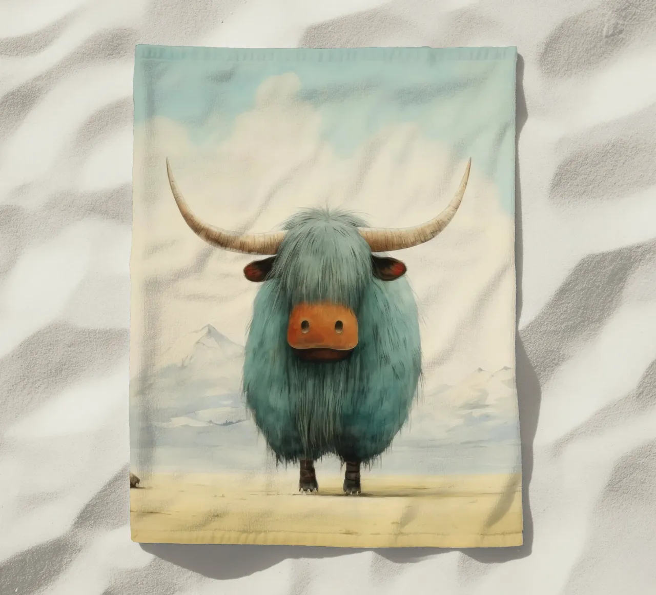 Minimo Yak 4 telo mare da Minimal Animal Art