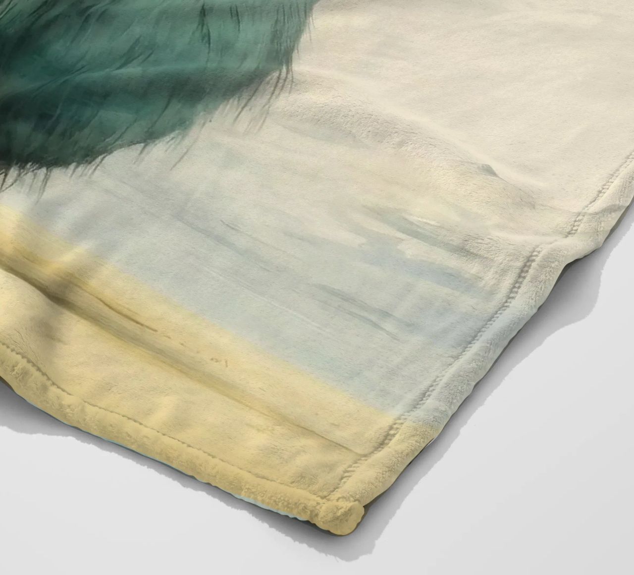 Minimo Yak 4 coperta in pile da Minimal Animal Art