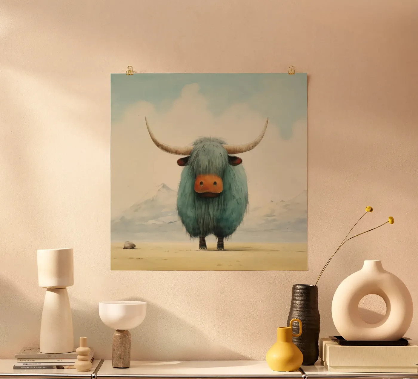 Minimale jak poster van Minimal Animal Art