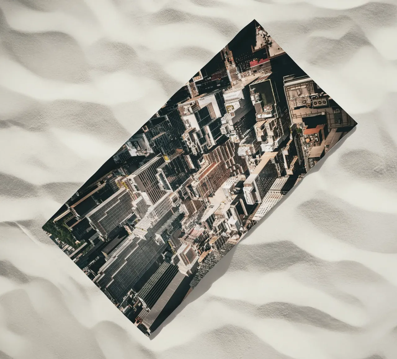 New York Streets telo mare da Flo Klein