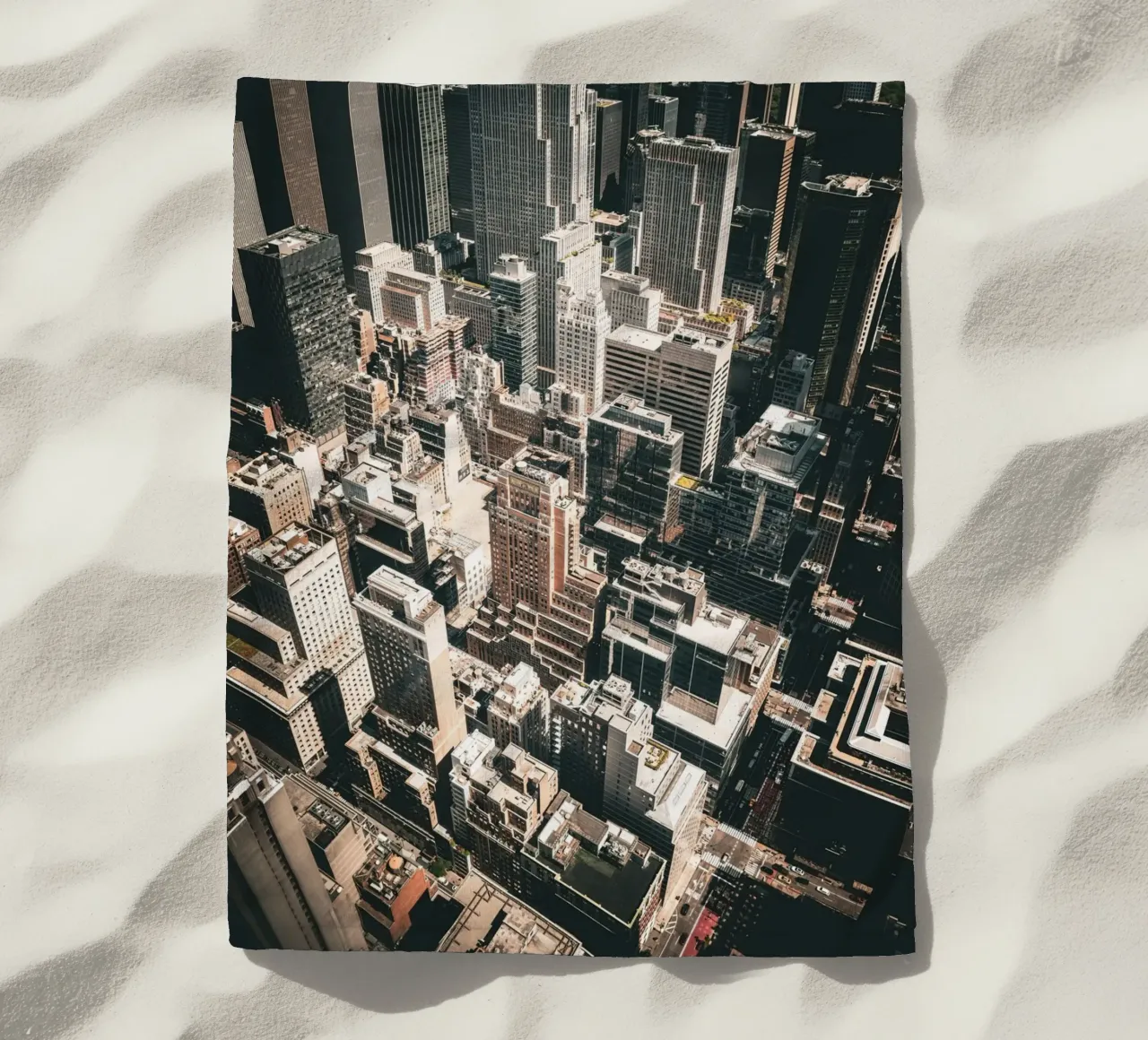 New York Streets telo mare da Flo Klein