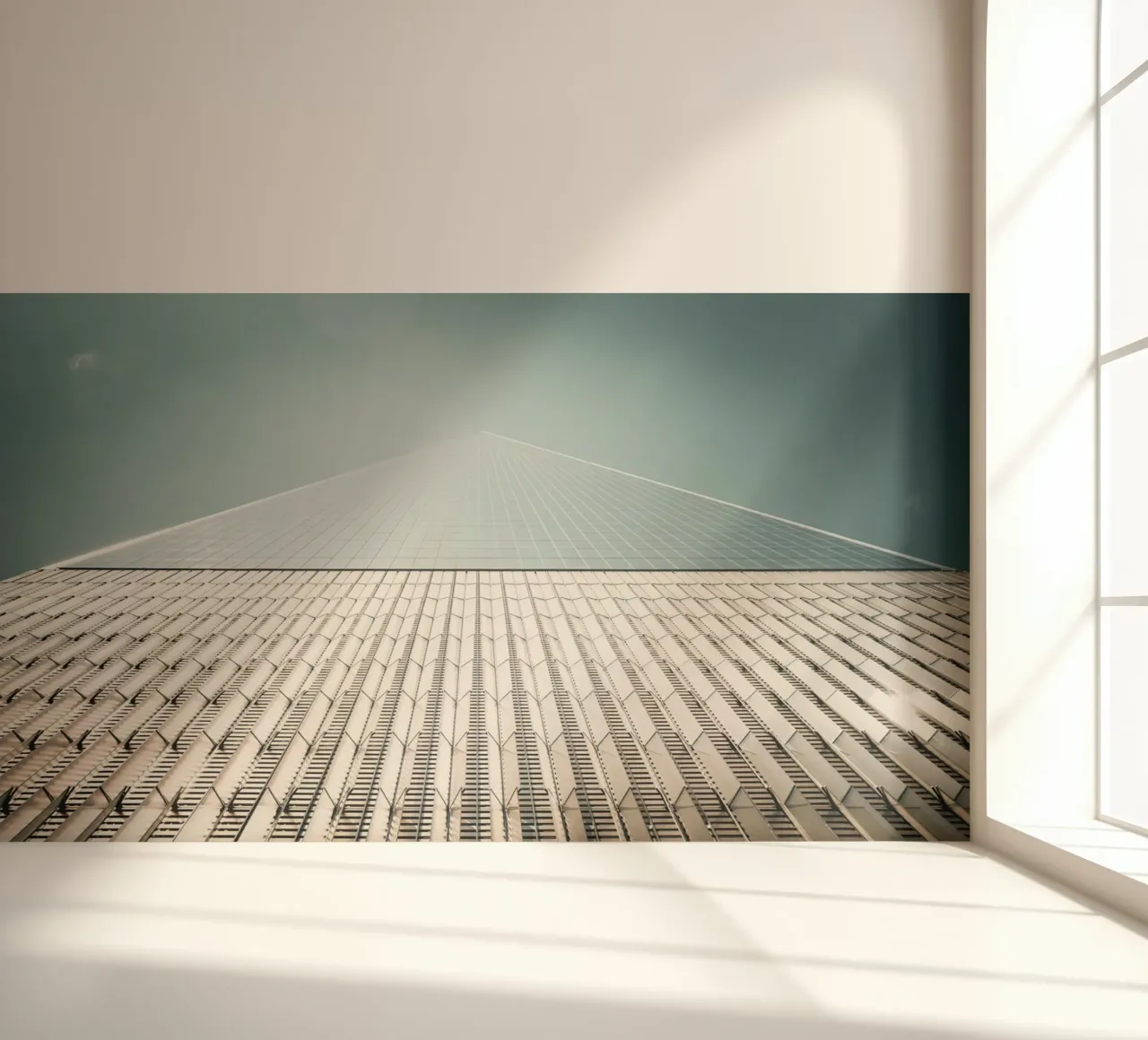 Ground Zero one fotobehang van Flo Klein