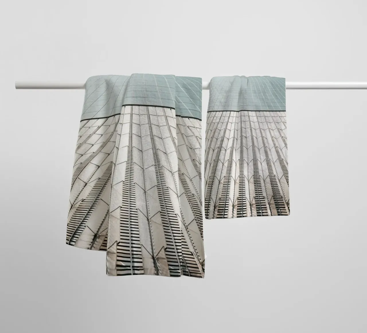 Ground Zero one towel by Flo Klein