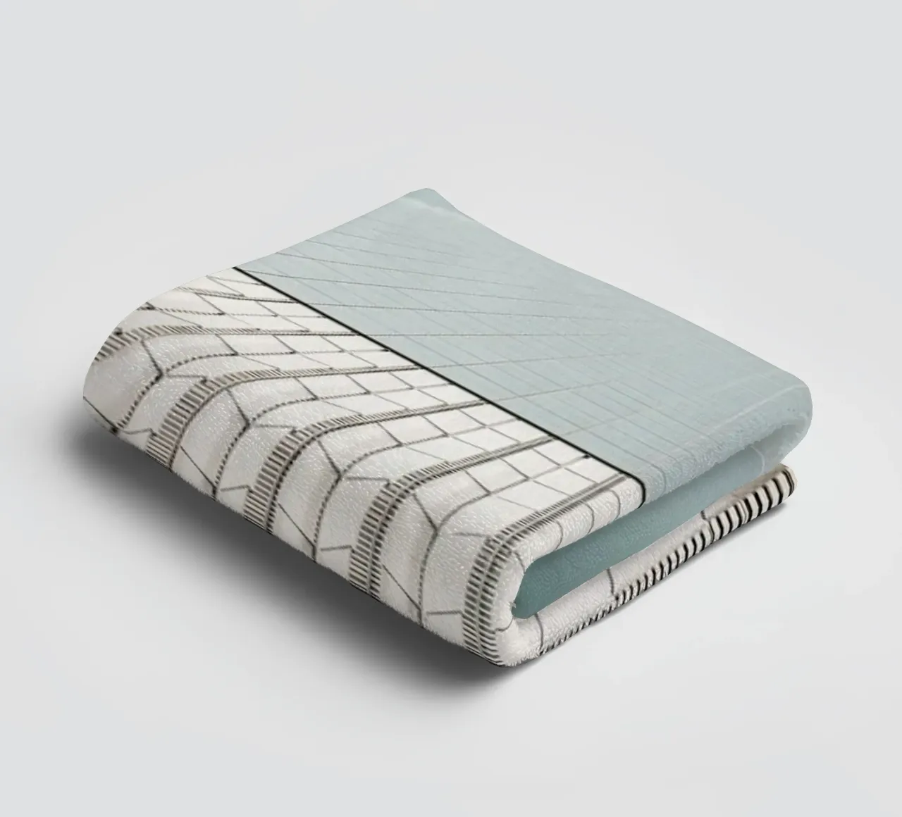 Ground Zero one towel by Flo Klein