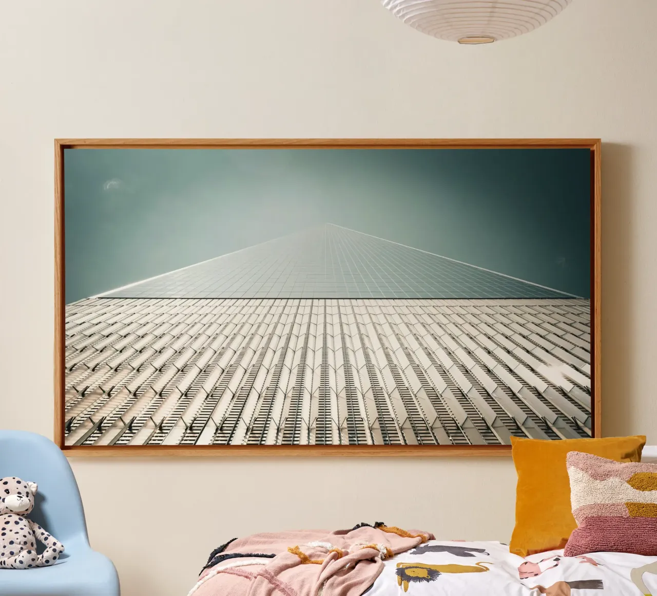 Ground Zero one canvas by Flo Klein