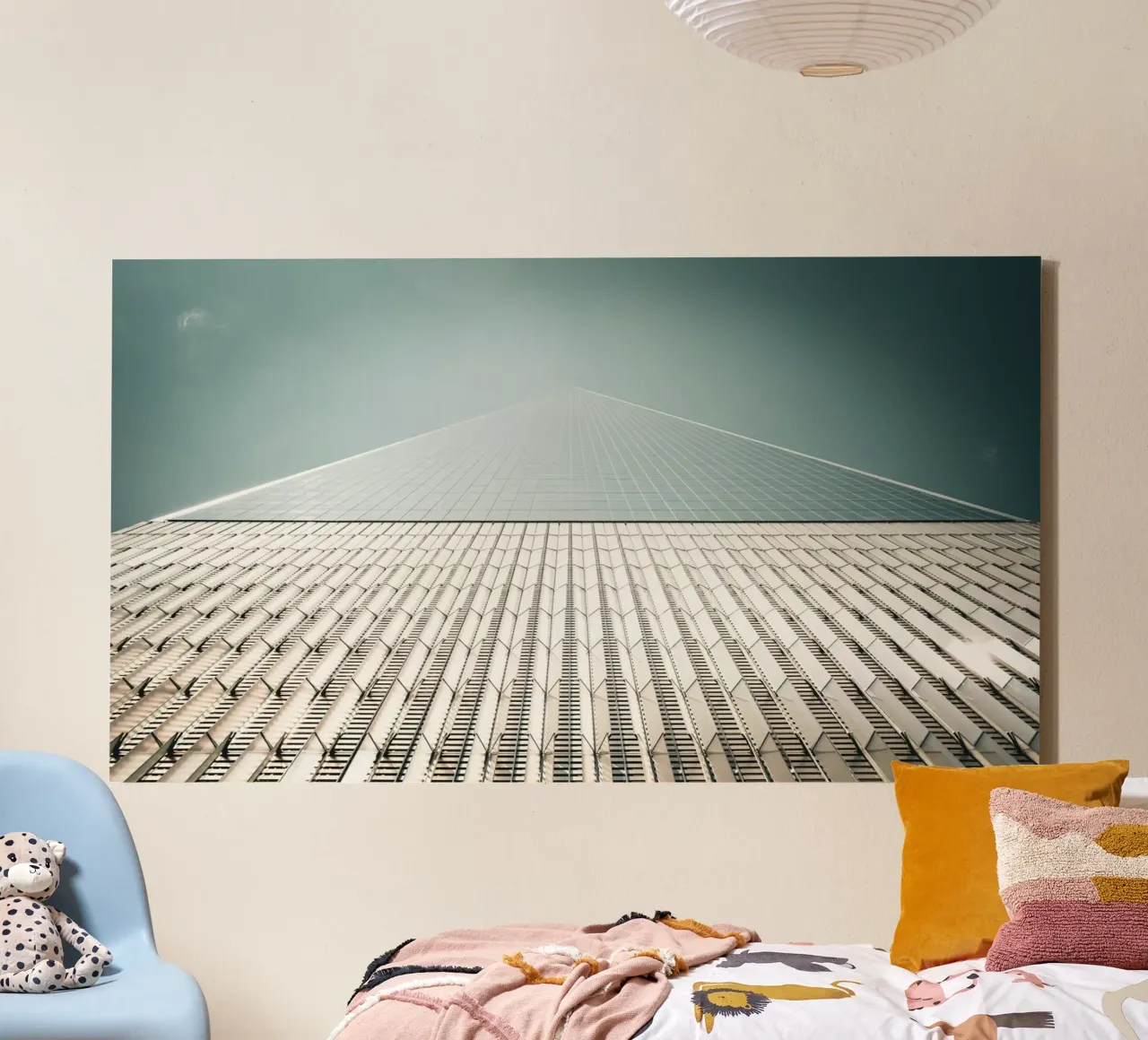 Ground Zero one canvas by Flo Klein