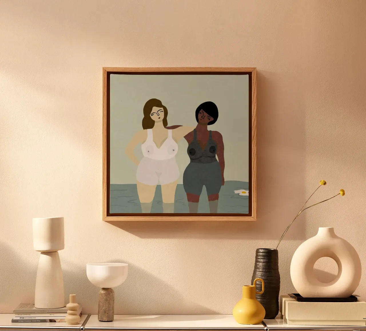 Besties canvas met Baklijst van Amalia Restrepo