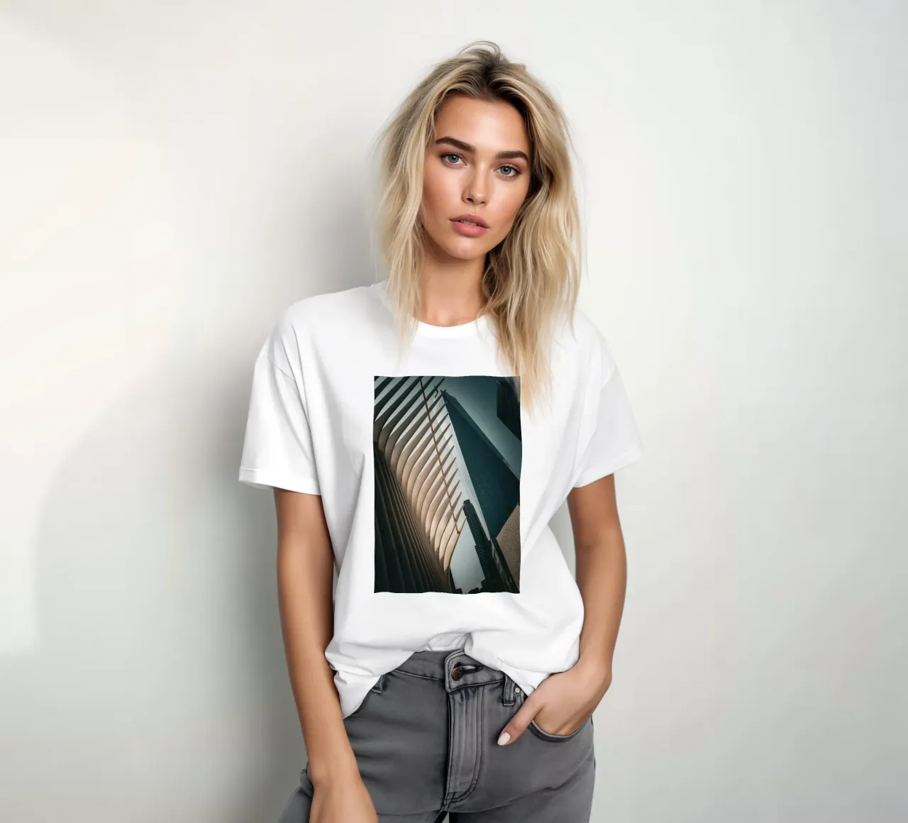 Okulus New York t-shirt da Flo Klein