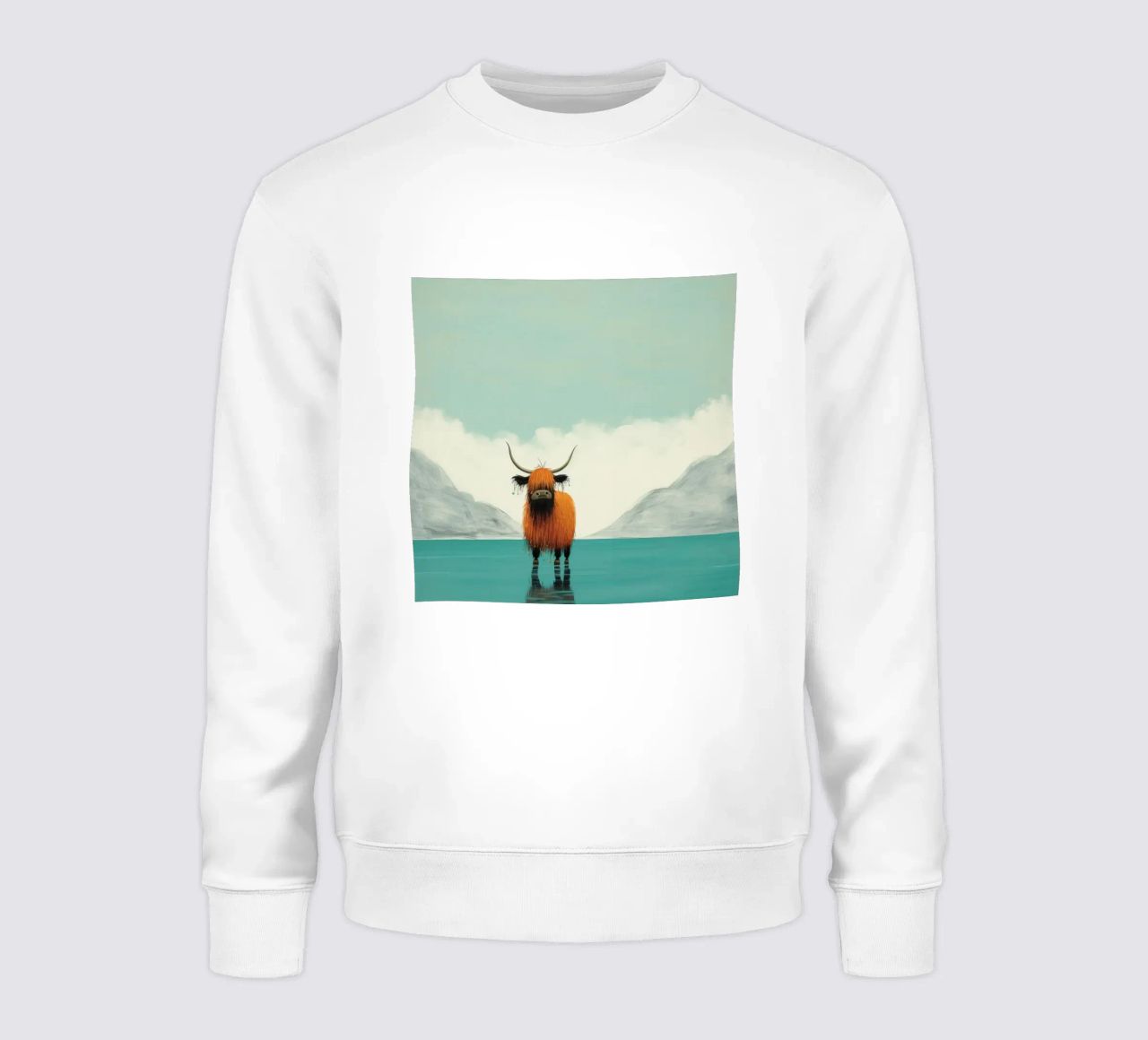 Minimo Yak 1 felpa da Minimal Animal Art