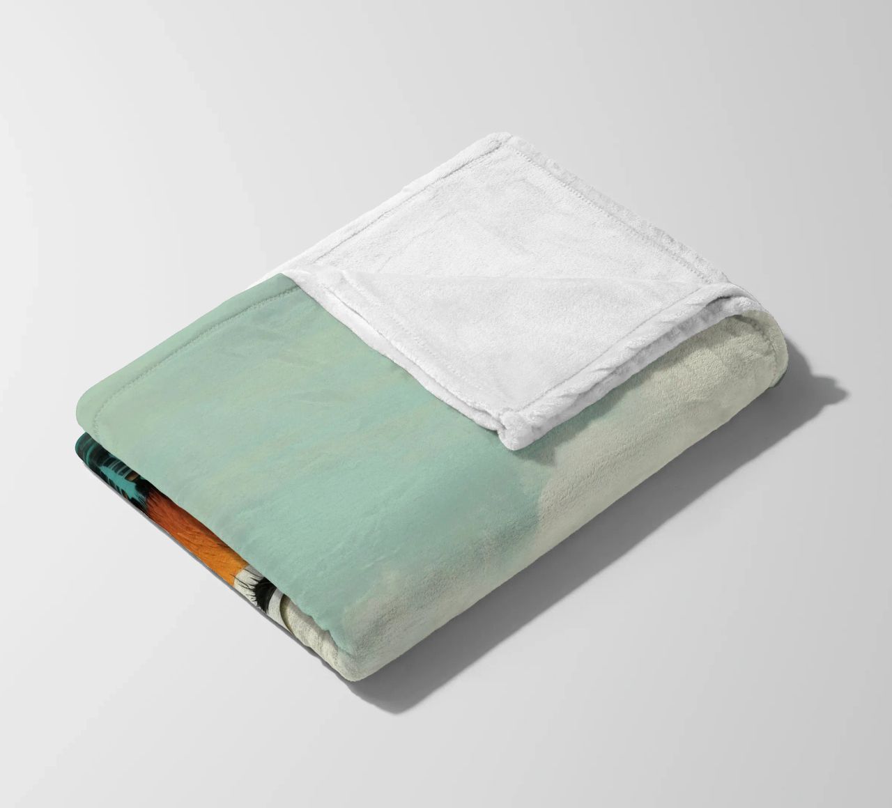 Minimo Yak 1 coperta in pile da Minimal Animal Art