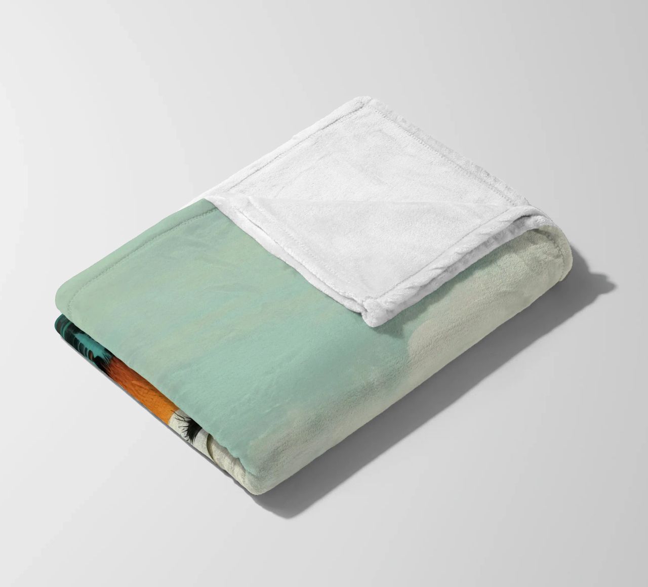 Minimo Yak 1 coperta in pile da Minimal Animal Art