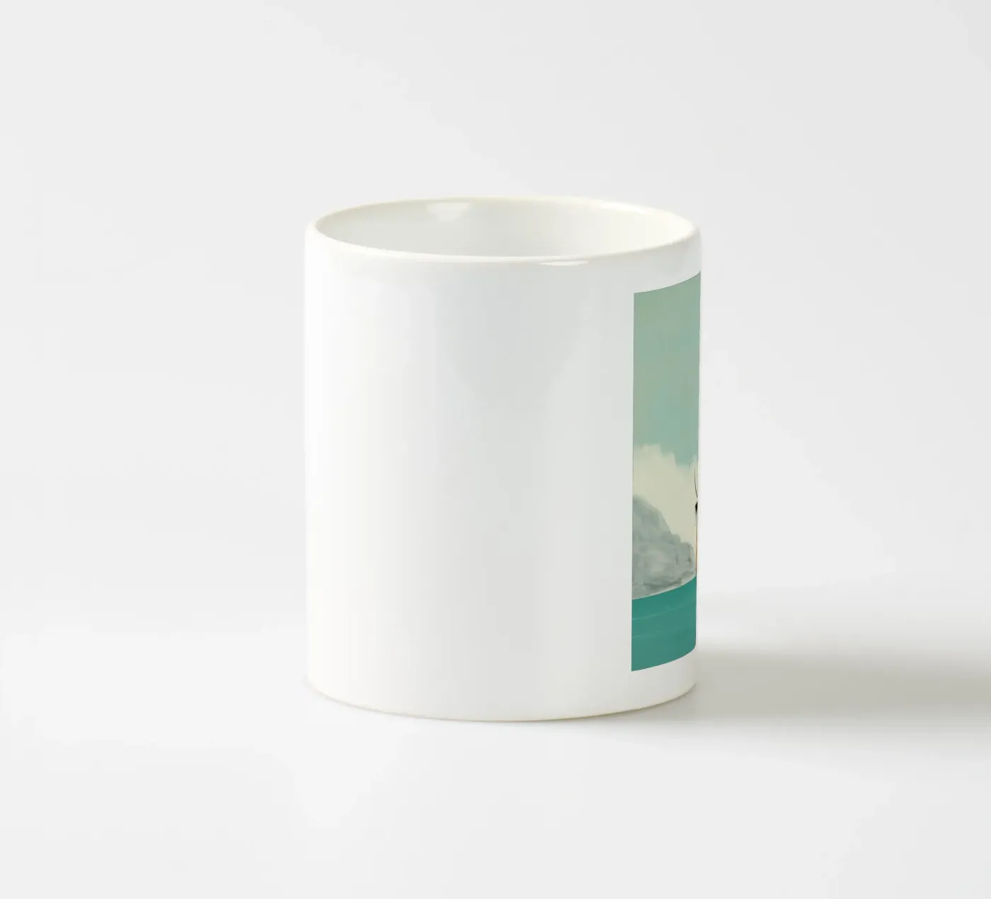 Minimal Yak tazza in ceramica da Minimal Animal Art