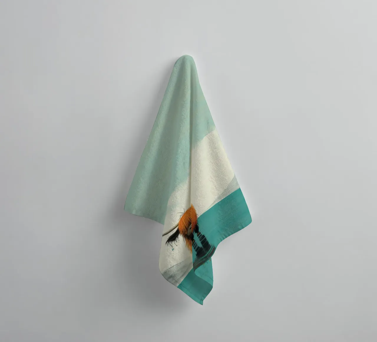 Minimo Yak 1 asciugamano da bagno da Minimal Animal Art