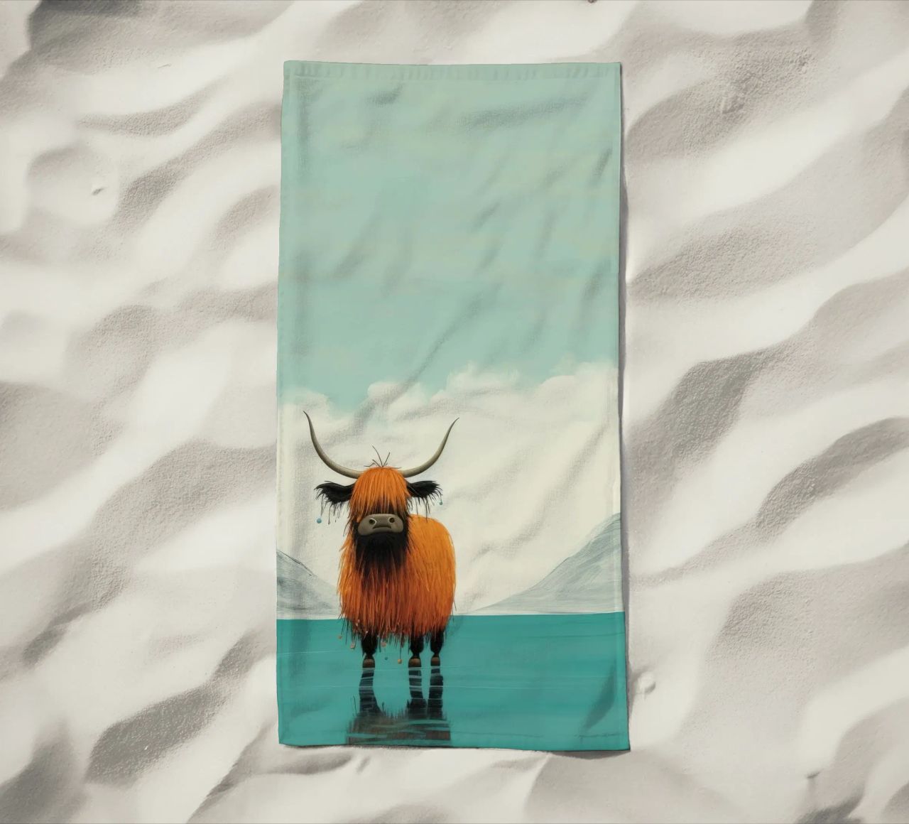 Minimo Yak 1 telo mare da Minimal Animal Art