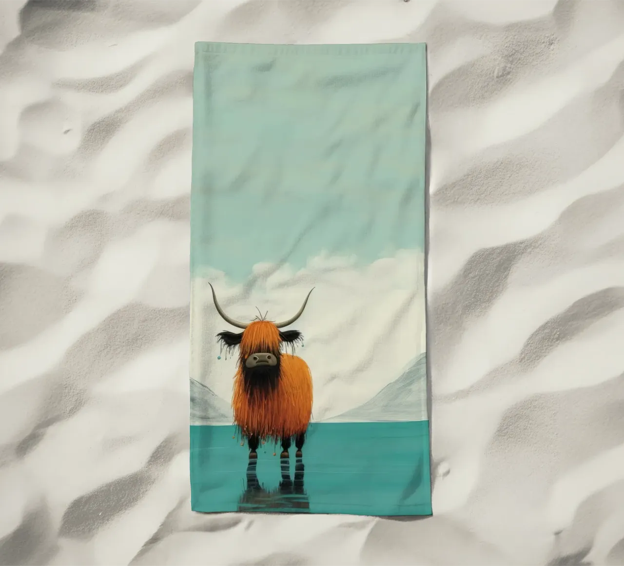Minimo Yak 1 telo mare da Minimal Animal Art