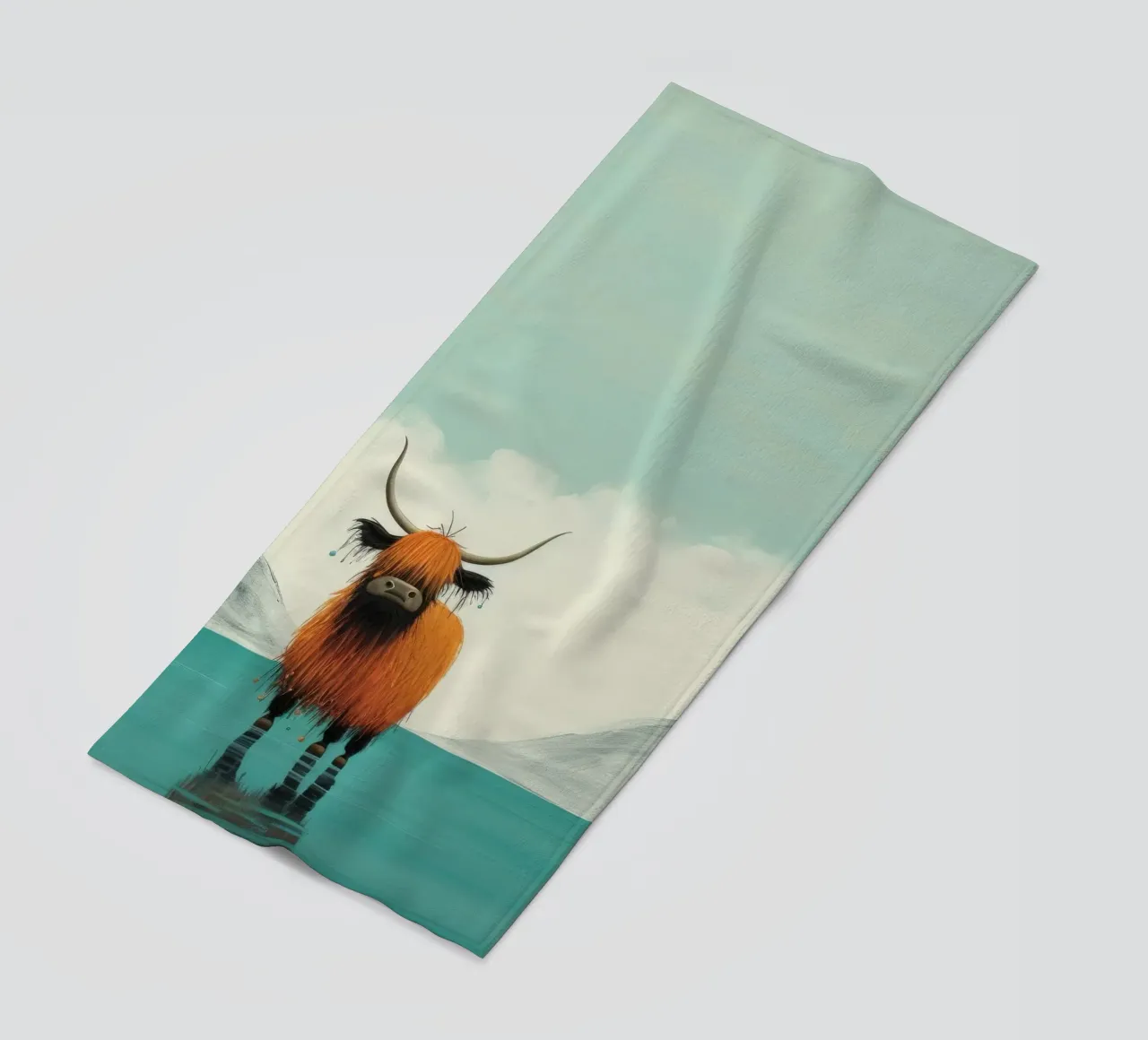 Minimo Yak 1 telo mare da Minimal Animal Art