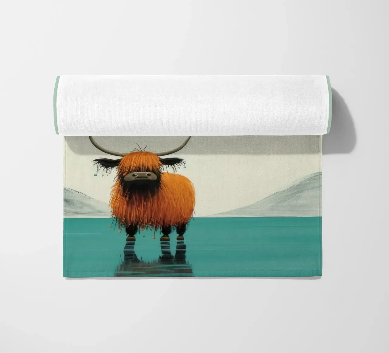 Minimo Yak 1 telo mare da Minimal Animal Art