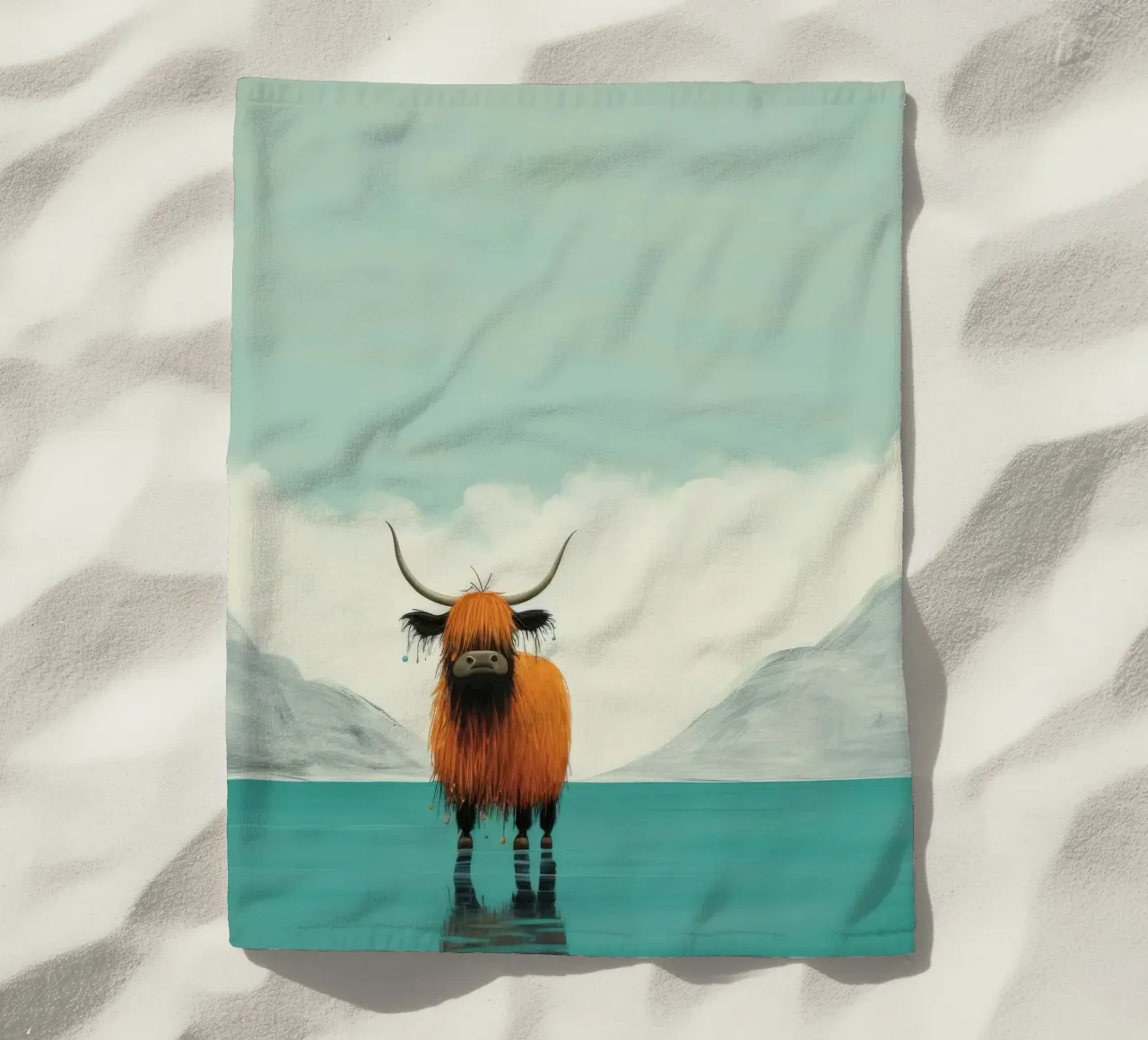 Minimo Yak 1 telo mare da Minimal Animal Art