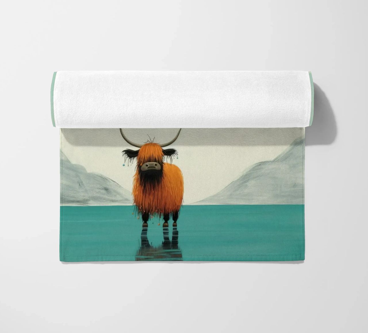 Minimo Yak 1 telo mare da Minimal Animal Art
